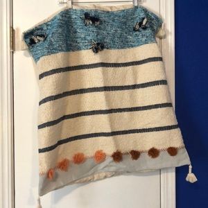 Anthropologie All Roads pillow cover